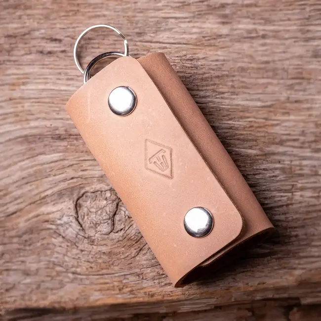 Leather key case