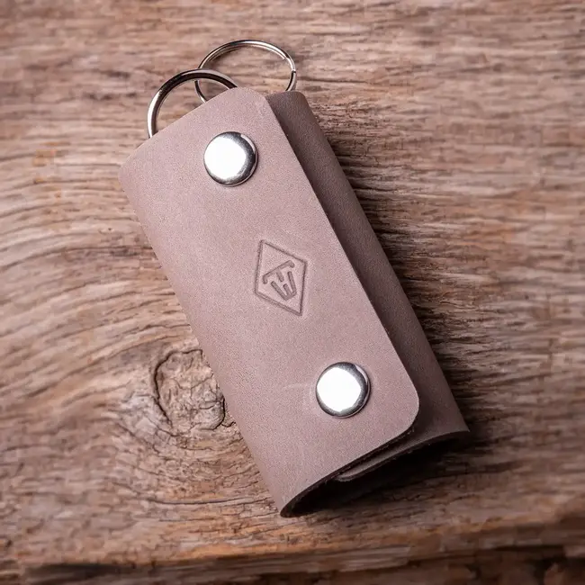 Leather key case