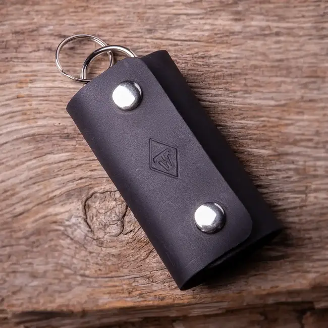 Leather key case