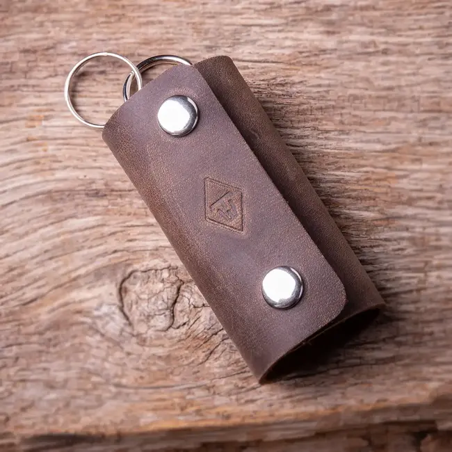 Leather key case