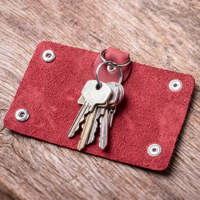 Leather key case