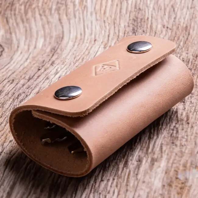 Leather key case