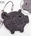 Lucky pig keychain made of felt