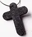 Cross key chain made of felt