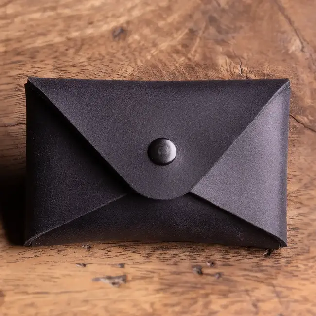 business card case leather