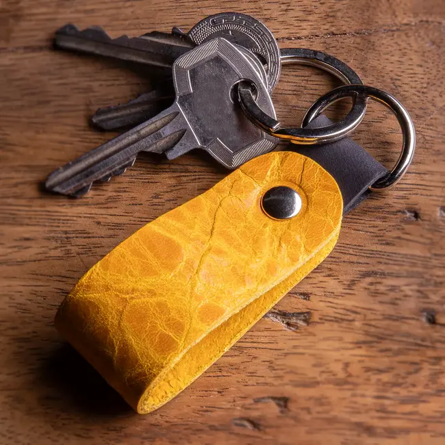 Keychain leather “Loop”