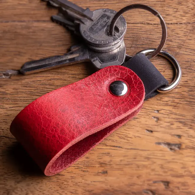 Keychain leather “Loop”