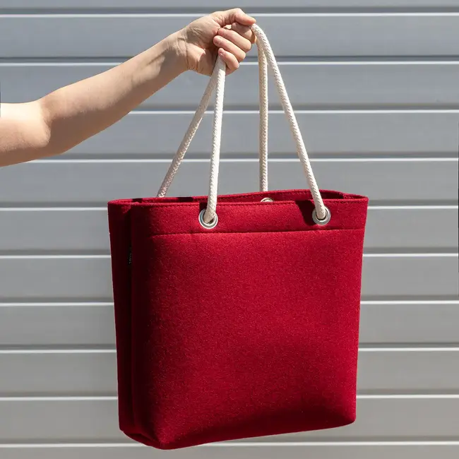 Wollfilz-Tasche SEILZUG