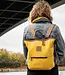 Leder Rucksack Damen in gelb, schwarz oder braun