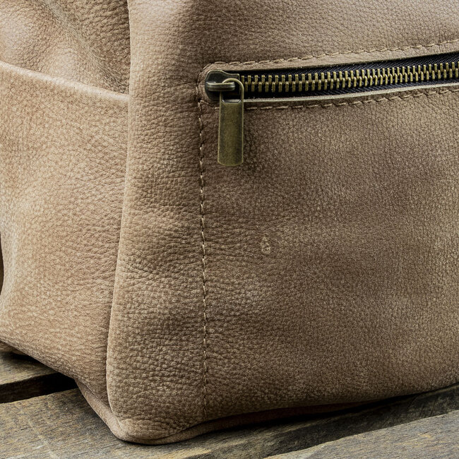 Leder Rucksack Damen in gelb, schwarz oder braun