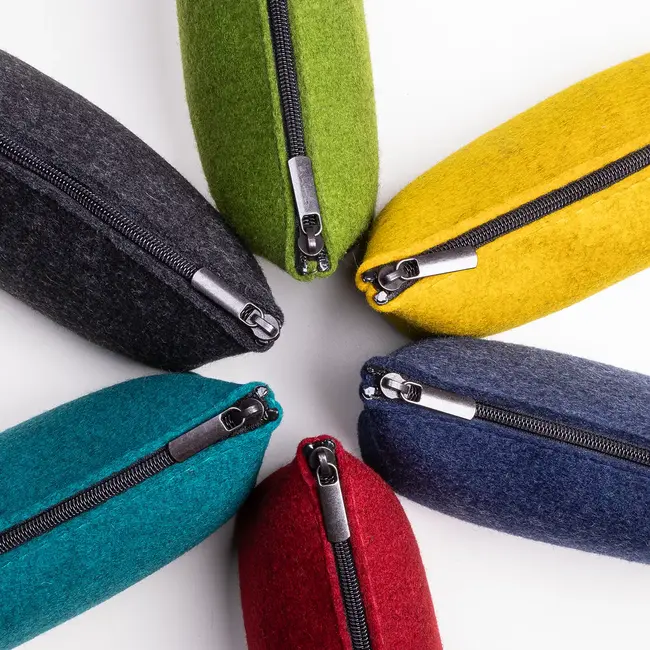 Medicine pouch wool felt