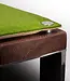 Bench cushion, custom-made in felt with eyelets or mounts