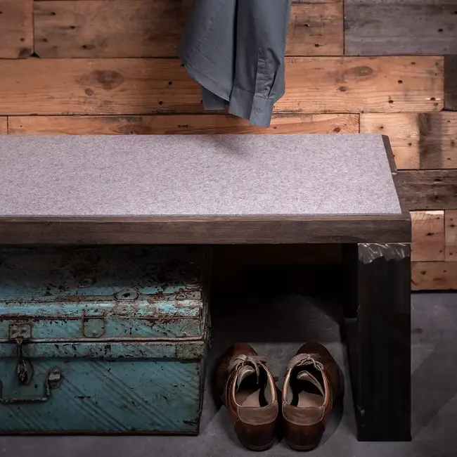 Custom felt bench mat