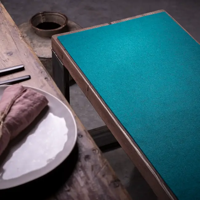 Custom felt bench mat
