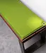 Bench cushion, custom-made in felt with eyelets or mounts