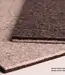 Felt cut to size, two-tone