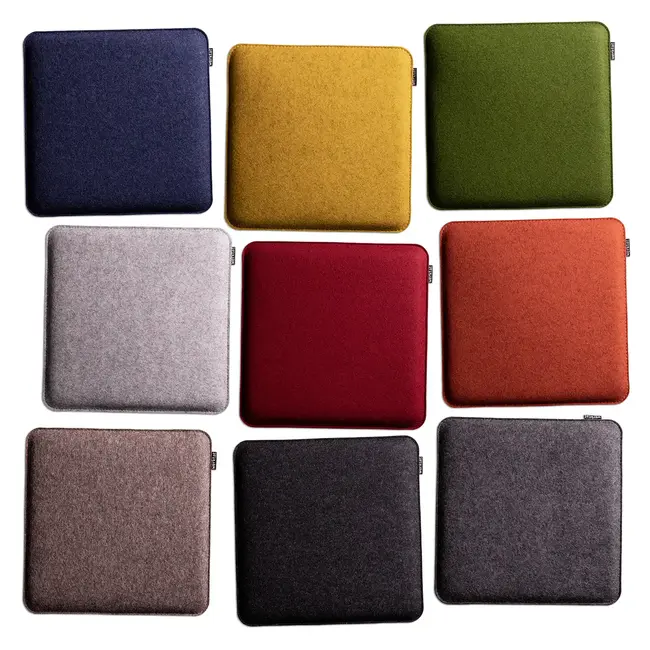 seat cushion in felt square