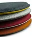 round seat cushion in felt