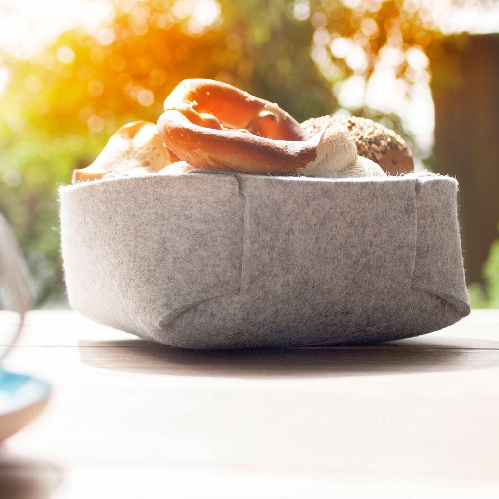 Brotkorb aus Filz