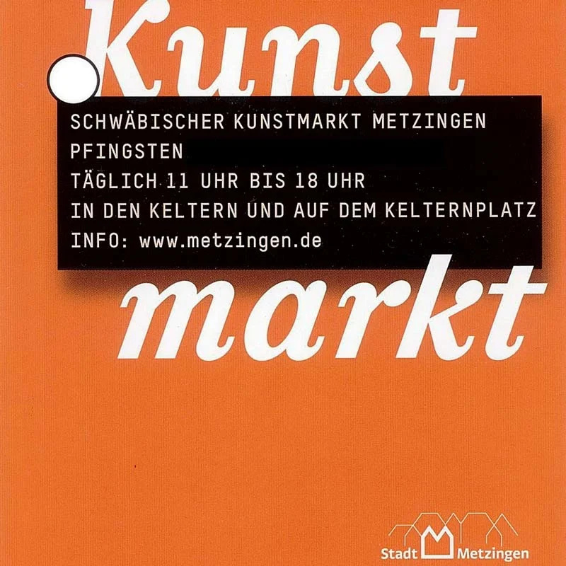 Schwäbischer Kunstmarkt Metzingen