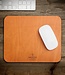 natur Mousepad Leder braun