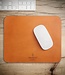 natur Mousepad Leder braun