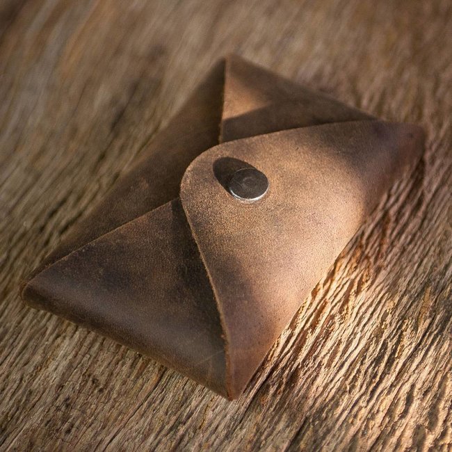 Visitenkartenetui aus Leder