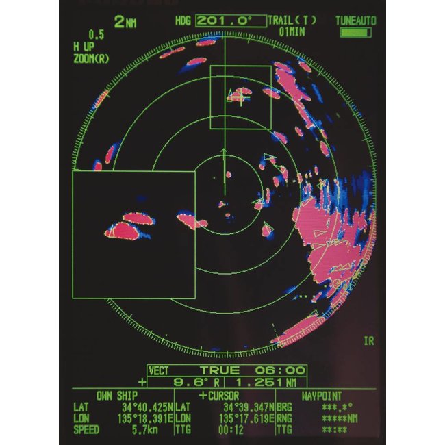 FURUNO M1815  FARB BOOT Radar 8,4 inch