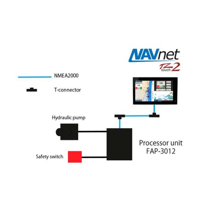 FURUNO NAVPILOT-300  Stuurautomaat met Bluetooth afstand bediening GC-001