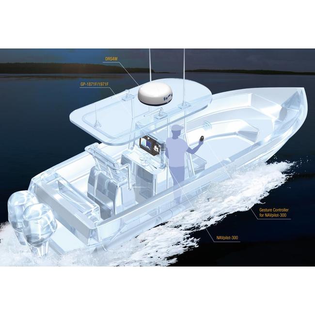 FURUNO GP-1971F 9 inch Kaartplotter met CHIRP Fishfinder /GPS/WAAS