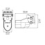 TM165HW Wide-Beam Transducer CHIRP-READY TRANSOM MOUNT