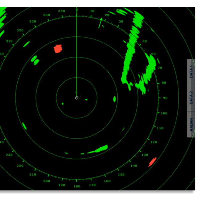 FURUNO DRS2D-NXT 25W Solid State Doppler radar 19" Radom Antenne