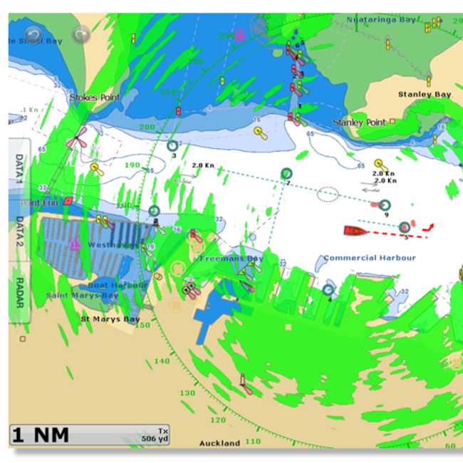 FURUNO DRS2D-NXT 25W Solid State Doppler radar 19" Radom Antenne