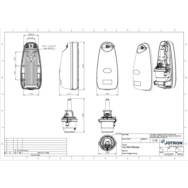 JOTRON JOTRON EPIRB - Tron 40AIS with float-free bracket