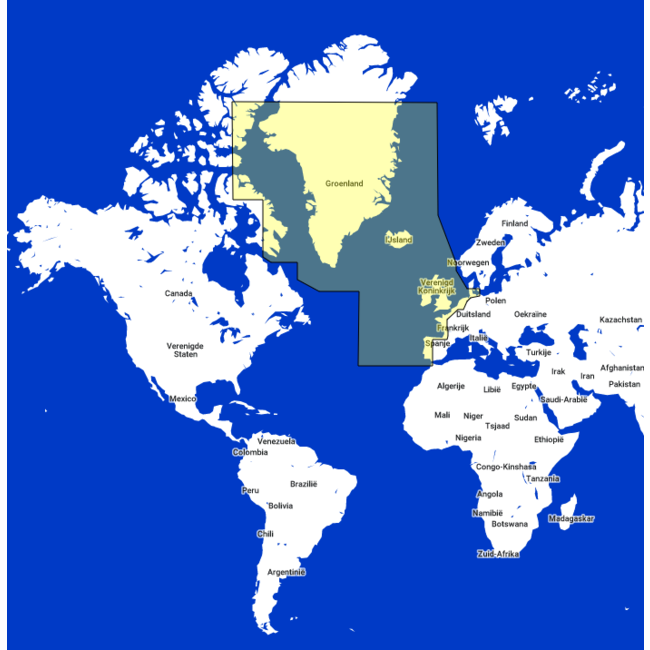 TIMEZERO  Atlantic European Coasts Chart