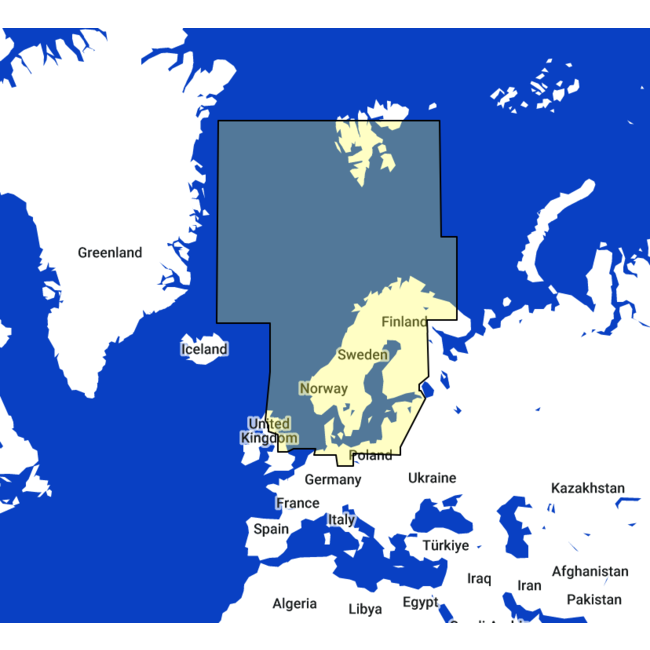 TIMEZERO  North and Baltic Seas Chart