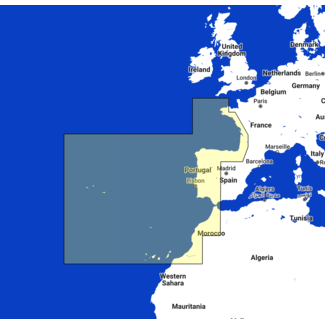 TIMEZERO West European Coasts Chart