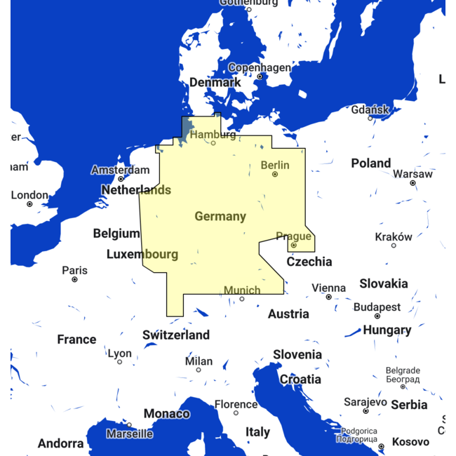 TIMEZERO  Germany Inland Chart