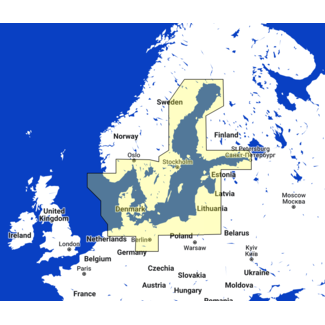 TIMEZERO Baltic Sea and Denmark Karte