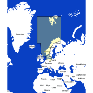TIMEZERO North Sea and Denmark Chart