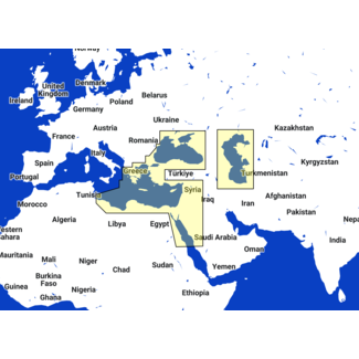 TIMEZERO East Mediterranean Black Sea Chart