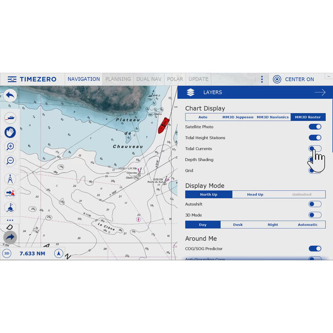 TIMEZERO TZ Navigator Software