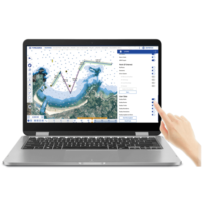 TIMEZERO  TZ Navigator software