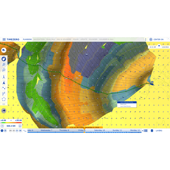 TIMEZERO Weather Routing Module