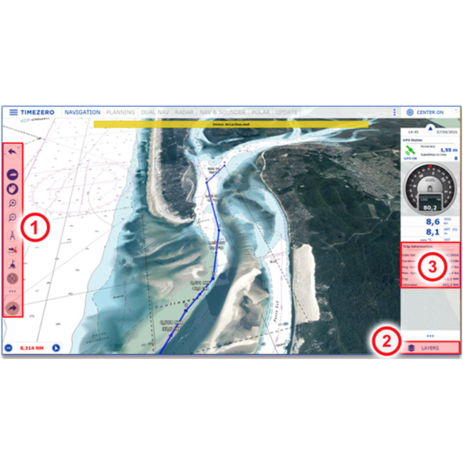 TIMEZERO  TZ Navigator Software Update