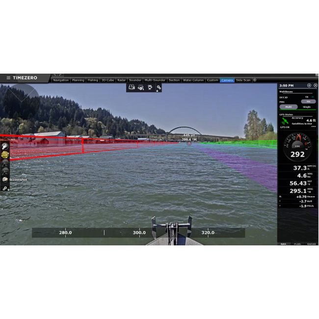 TIMEZERO  Camera and Augmented Reality Module