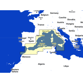 TIMEZERO  Mediterranean Sea - West Chart