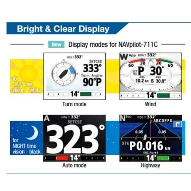 FURUNO NAVPILOT-711C Autopilot Professionell mit Kompass PG-700