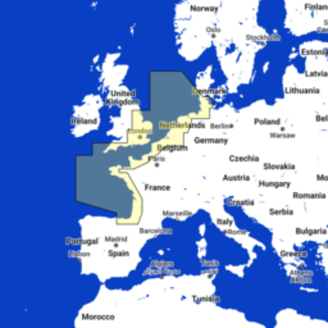 TIMEZERO  North-West European Coasts Chart