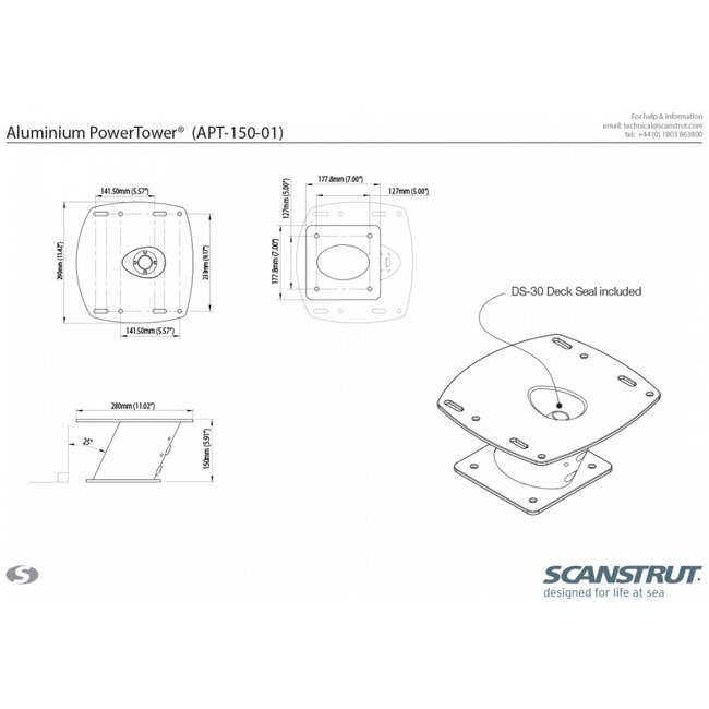SCANSTRUT APT-150-01 Aluminium PowerTower